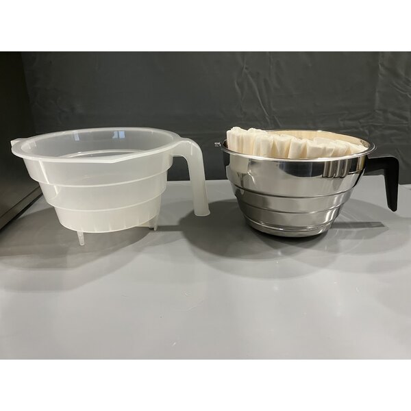 Scratch and Dent Estella Caffe ECSB-1 Automatic Single Shuttle Coffee Maker with Digital Display - 120V