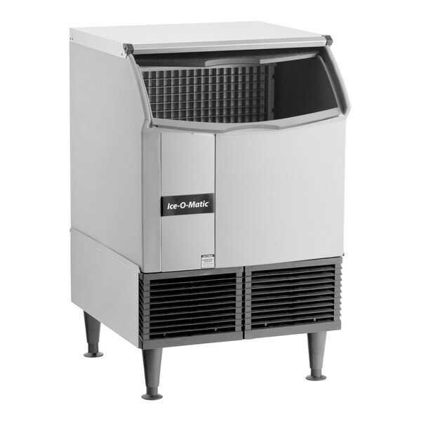 Scratch and Dent Ice-O-Matic ICEU220FA 24 1/2" Air Cooled Undercounter Full Dice Cube Ice Machine with 70 lb. Bin - 115V; 238 lb.