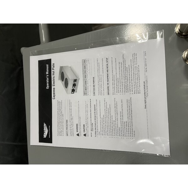 Scratch and Dent Vollrath 40739 Cayenne 2 Burner Counter Top Electric Hot Plate - 208/240V