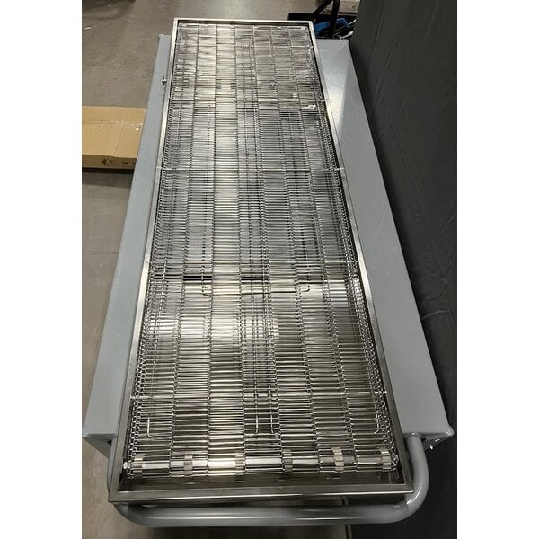 Scratch and Dent Cooking Performance Group ICOE-50-K2D Double Stacked Countertop Impinger Electric Conveyor Oven with 50" Belts - 240V, 1 Phase, 6700W