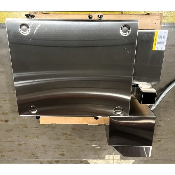 Scratch and Dent Cooking Performance Group ICOE-50-K2D Double Stacked Countertop Impinger Electric Conveyor Oven with 50" Belts - 240V, 1 Phase, 6700W