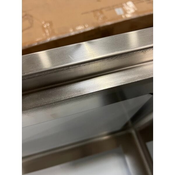 Scratch and Dent Regency 24" x 18" Stainless Steel Portable Ice Bin