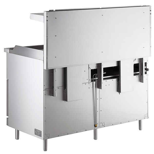 Scratch and Dent Cooking Performance Group S60-GS24-N Natural Gas 6 Burner 60" Range with 24" Griddle/Broiler and 2 Standard Ovens - 276,000 BTU