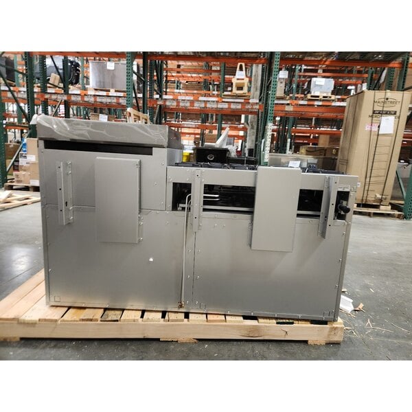 Scratch and Dent Cooking Performance Group S60-GS24-N Natural Gas 6 Burner 60" Range with 24" Griddle/Broiler and 2 Standard Ovens - 276,000 BTU