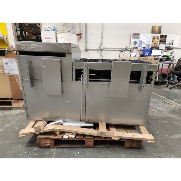 Scratch and Dent Cooking Performance Group S60-GS24-N Natural Gas 6 Burner 60" Range with 24" Griddle/Broiler and 2 Standard Ovens - 276,000 BTU