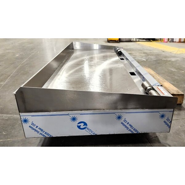 Scratch and Dent Vulcan MSA-72-102 72" Countertop Liquid Propane Griddle with Snap-Action Thermostatic Controls - 162,000 BTU