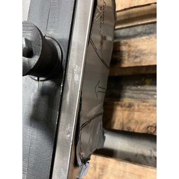 Scratch and Dent Krampouz WECCBEAT 4" x 6" Brussels Style Swivel Waffle Maker - 208 / 2600W