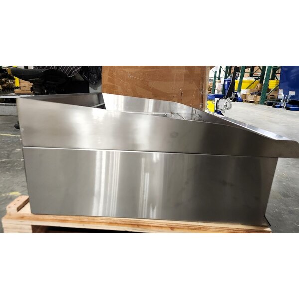 Scratch and Dent Cooking Performance Group CR-CPG-36-NL 36" Gas Countertop Radiant Charbroiler - 120,000 BTU