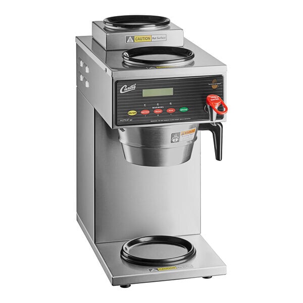 Scratch and Dent Curtis ALP3GT12A000 12 Cup Coffee Brewer with 1 Lower and 2 Upper Warmers - 120V