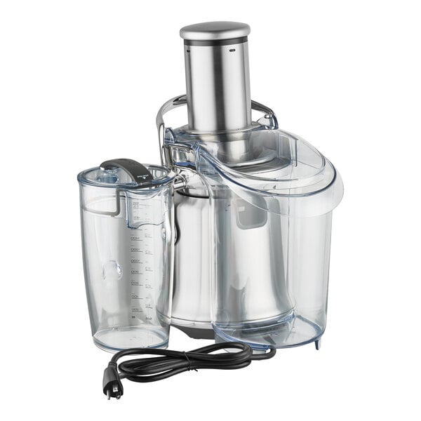 Scratch and Dent Breville Commercial CBJE830 Juice Fountain XL Pro Continuous Feed Centrifugal Juice Extractor with Variable Speed - 120V