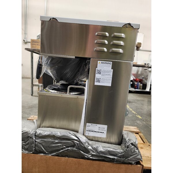 Scratch and Dent Curtis GEMTS10A1000 G3 Gemini Twin 1.5 Gallon Satellite Coffee Brewer - 220V