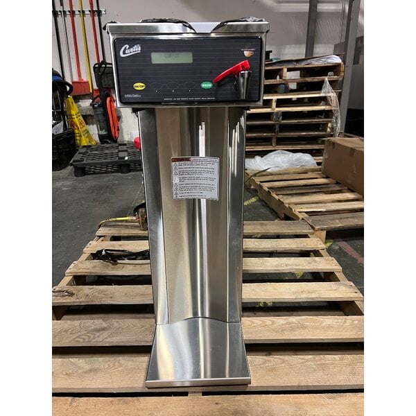 Scratch and Dent Curtis D500GTH12A000 Automatic Tall Height Airpot Coffee Brewer with Digital Controls - 120V