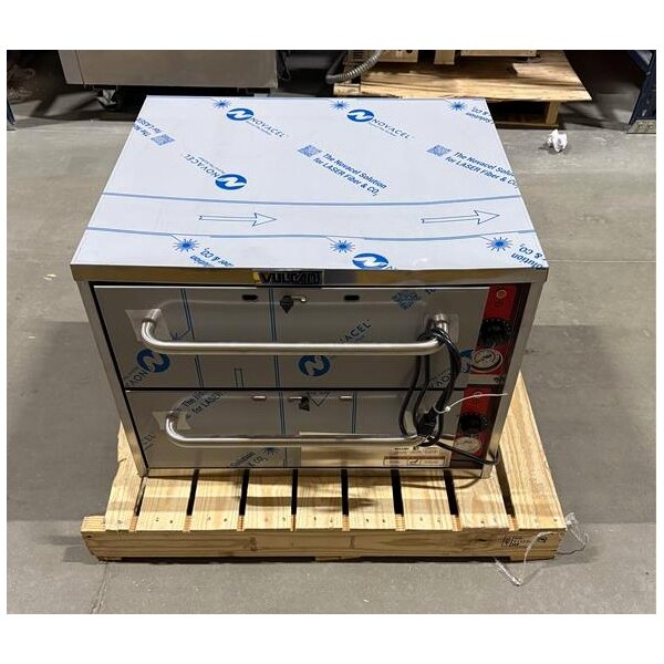 Scratch and Dent Vulcan VW2S Freestanding Two Drawer Warmer - 120V, 950W