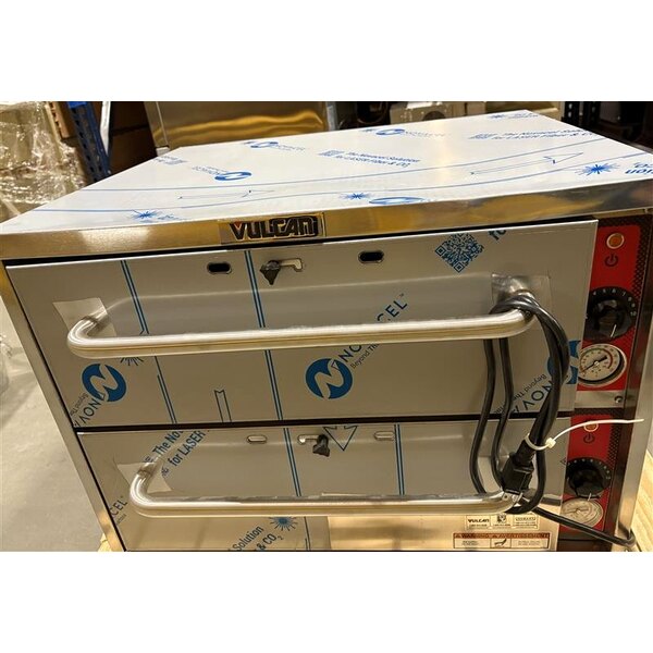 Scratch and Dent Vulcan VW2S Freestanding Two Drawer Warmer - 120V, 950W