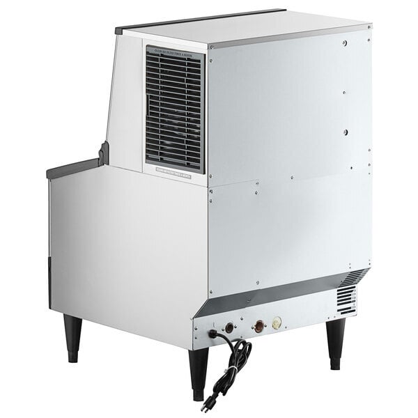 Scratch and Dent Hoshizaki KM-231BAJ 24" Air Cooled Undercounter Crescent Cube Ice Machine with Bin - 213 lb.