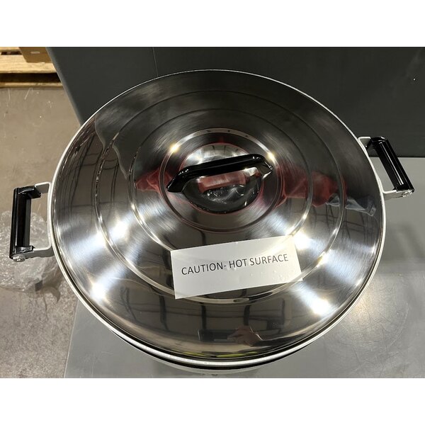 Scratch and Dent Avantco GRCNAT Natural Gas 110 Cup (55 Cup Raw) Gas Rice Cooker / Warmer - 24,000 BTU