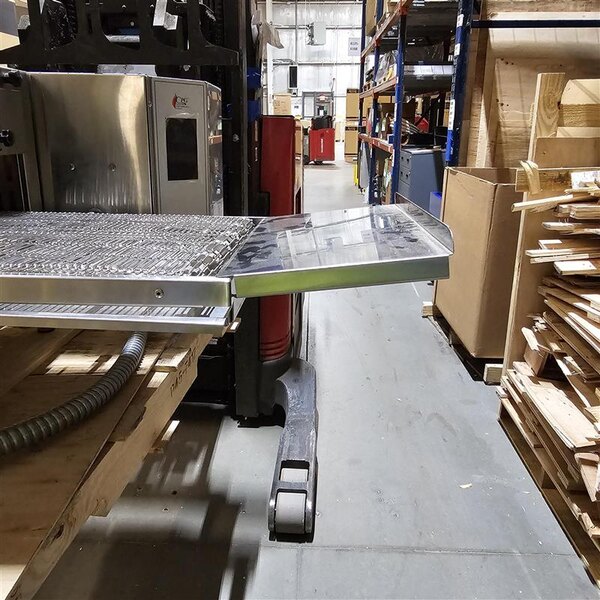 Scratch and Dent Cooking Performance Group ICOE-50-D Countertop Impinger Electric Conveyor Oven with 50" Belt - 240V, 1 Phase, 6700W