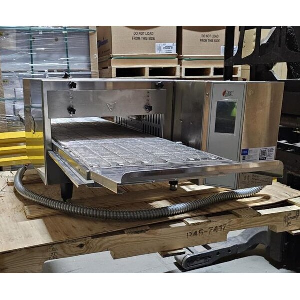 Scratch and Dent Cooking Performance Group ICOE-50-D Countertop Impinger Electric Conveyor Oven with 50" Belt - 240V, 1 Phase, 6700W