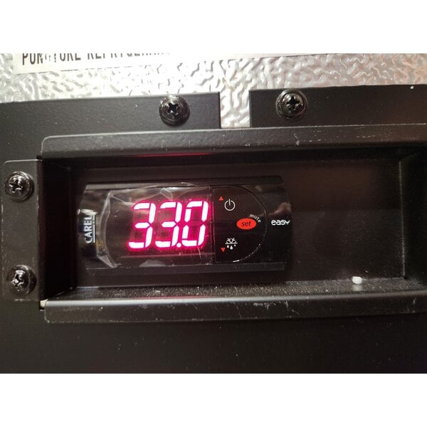 Scratch and Dent Avantco SS-PT-36M-C 36" 2 Door Mega Top Stainless Steel Refrigerated Sandwich Prep Table with 10 1/2" Cutting Board