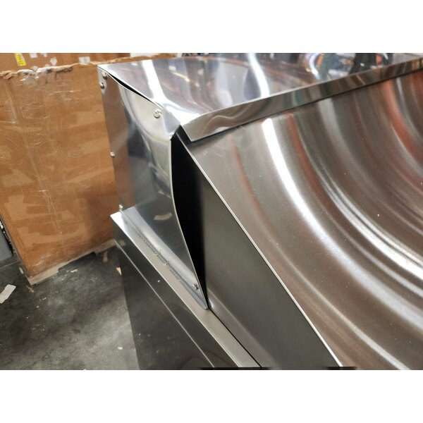 Scratch and Dent Avantco SS-PT-36M-C 36" 2 Door Mega Top Stainless Steel Refrigerated Sandwich Prep Table with 10 1/2" Cutting Board