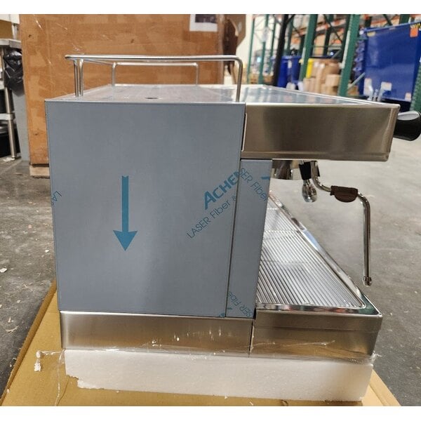 Scratch and Dent Estella Caffe ECEM2 Two Group Automatic Espresso Machine - 220-240V