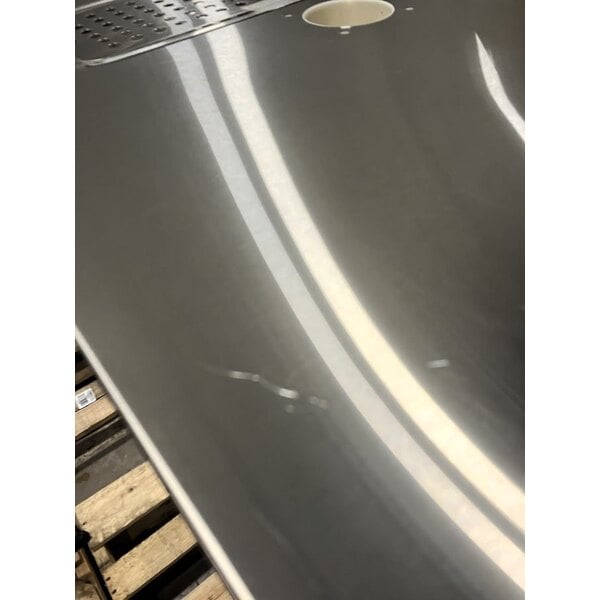 Scratch and Dent Avantco UDD-1-HC Triple Tap Kegerator Beer Dispenser - Black, (1) 1/2 Keg Capacity