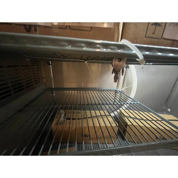 Scratch and Dent Avantco UDD-60-HC (2) Triple Tap Shallow Depth Kegerator Beer Dispenser - Black, (2) 1/2 Keg Capacity