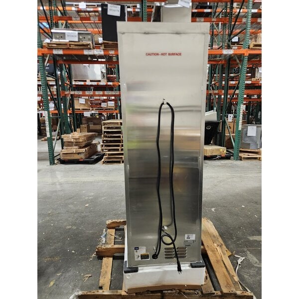 Scratch and Dent Avantco HEAT-1836I Full Size Insulated Heated Holding Cabinet with Clear Door - 120V