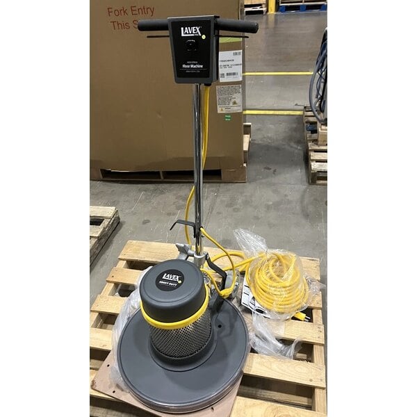 Scratch and Dent Lavex Pro 20" Heavy-Duty Single Speed Rotary Floor Machine - 175 RPM