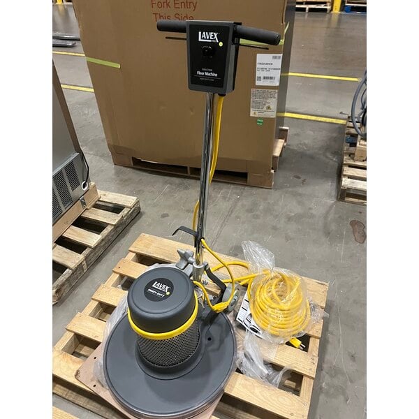 Scratch and Dent Lavex Pro 20" Heavy-Duty Single Speed Rotary Floor Machine - 175 RPM
