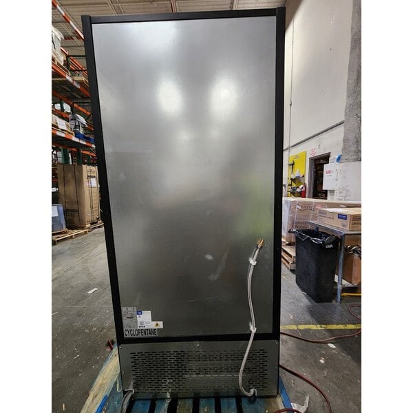 Scratch and Dent Avantco VAC-36B 35 1/2" Customizable Black Refrigerated Air Curtain Merchandiser