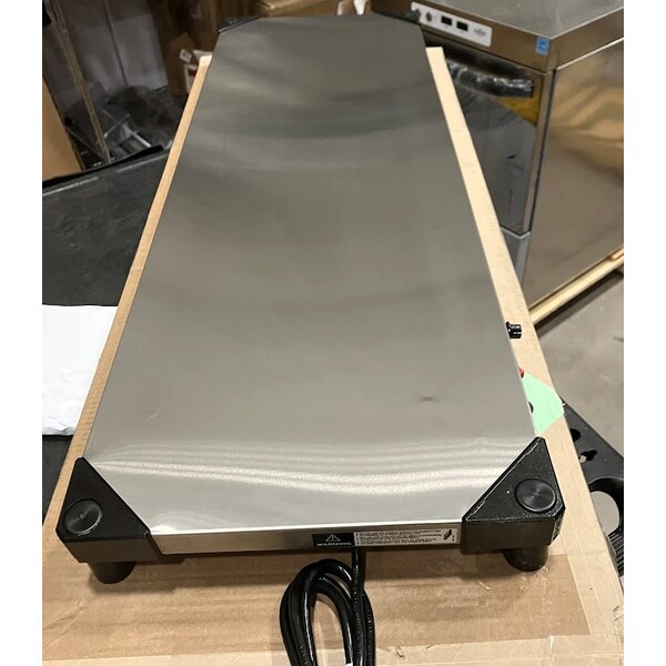 Scratch and Dent Metro Super Erecta Hot HS1442 14" x 42" Stainless Steel Heated Shelf - 120V, 400W