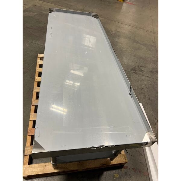 Scratch and Dent Regency 30" x 84" 16-Gauge Stainless Steel Equipment Stand with Undershelf
