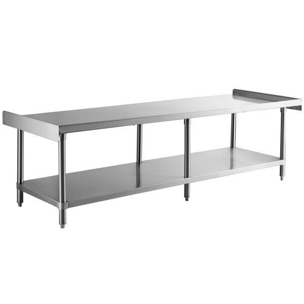 Scratch and Dent Regency 30" x 84" 16-Gauge Stainless Steel Equipment Stand with Undershelf
