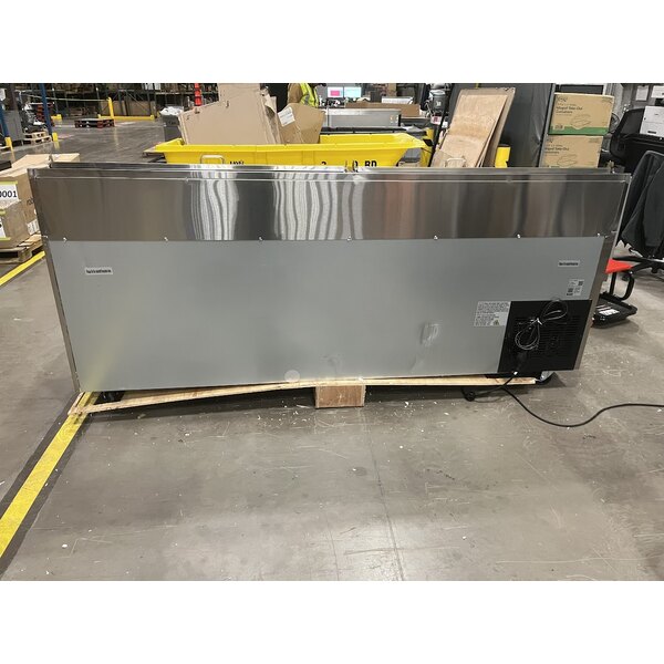 Scratch and Dent Avantco SSPPT-3H 94" 6 Drawer Refrigerated Pizza Prep Table