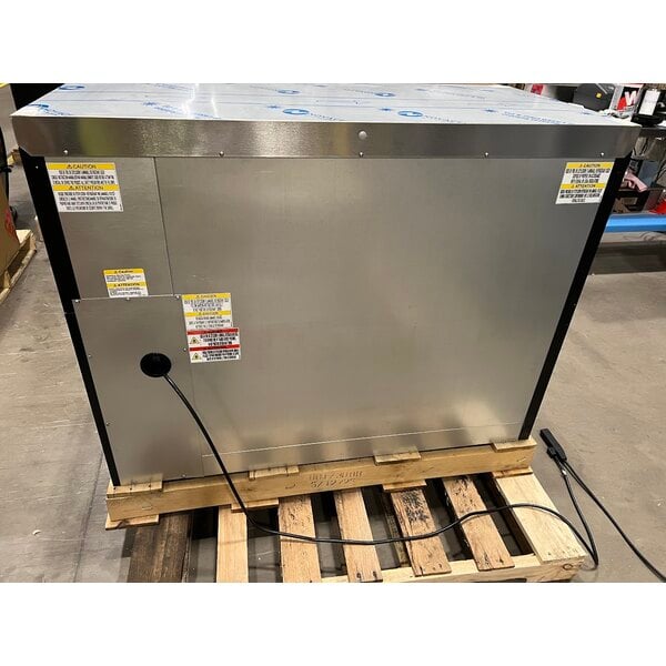 Scratch and Dent Beverage-Air BB48HC-1-B-27 48" Black Counter Height Solid Door Back Bar Refrigerator