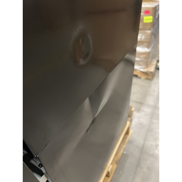 Scratch and Dent Beverage-Air BB48HC-1-B-27 48" Black Counter Height Solid Door Back Bar Refrigerator