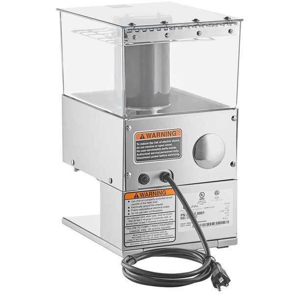 Scratch and Dent Bunn 20580.0001 LPG Low Profile 6 lb. Single Hopper Grinder - 120V