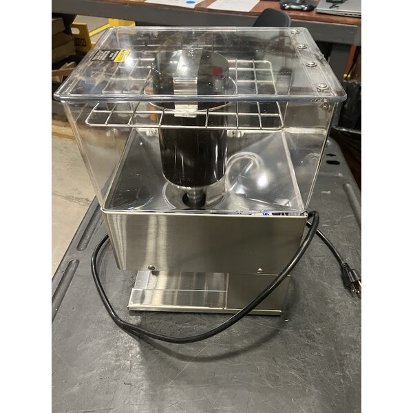 Scratch and Dent Bunn 20580.0001 LPG Low Profile 6 lb. Single Hopper Grinder - 120V