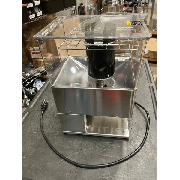 Scratch and Dent Bunn 20580.0001 LPG Low Profile 6 lb. Single Hopper Grinder - 120V