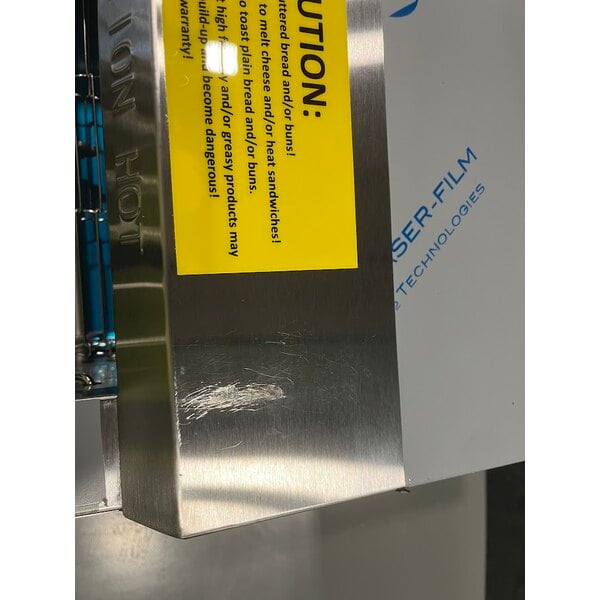 Scratch and Dent Avantco T3300B Commercial 10" Wide Conveyor Toaster with 3" Opening - 208V, 3300W, 800 Slices per Hour