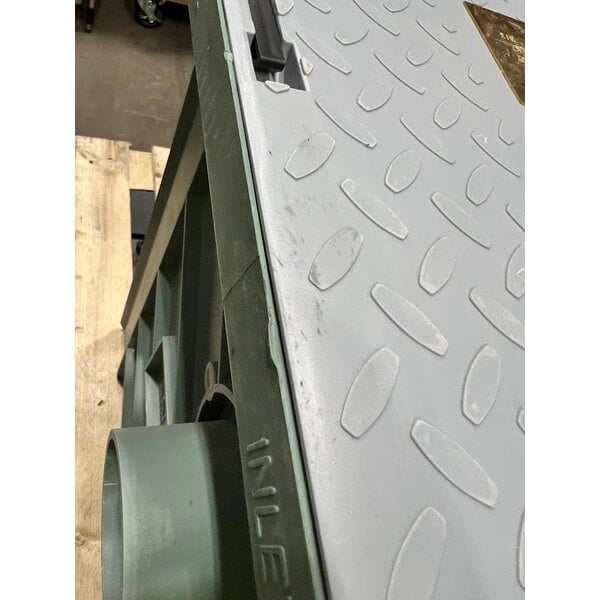 Scratch and Dent MIFAB LIL-50 Lil Max 100 lb. 50 GPM HDPE Grease Interceptor with No-Hub Outlet