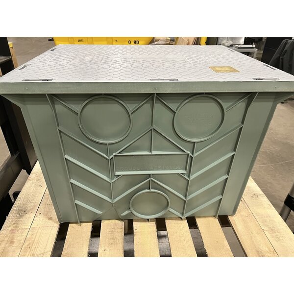 Scratch and Dent MIFAB LIL-50 Lil Max 100 lb. 50 GPM HDPE Grease Interceptor with No-Hub Outlet