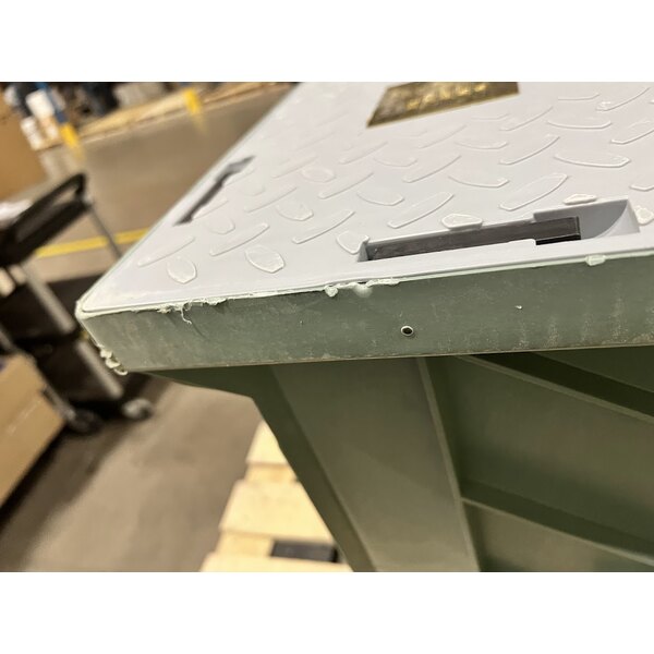 Scratch and Dent MIFAB LIL-50 Lil Max 100 lb. 50 GPM HDPE Grease Interceptor with No-Hub Outlet