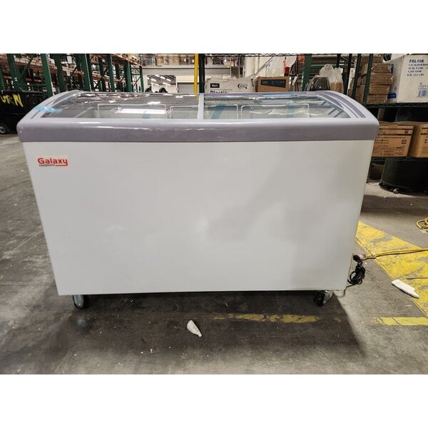 Scratch and Dent Galaxy ICFC12-HC 48 7/8" Curved Top Display Freezer