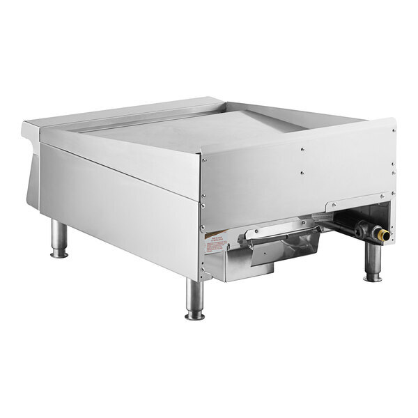 Scratch and Dent Garland GTGG24-GT24M 24" Natural Gas Countertop Griddle with Thermostatic Controls - 56,000 BTU