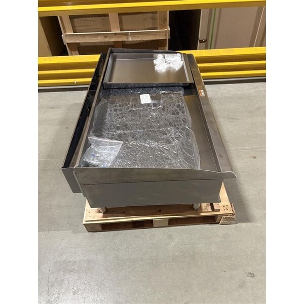 Scratch and Dent Cooking Performance Group GM-CPG-48-NL 48" Gas Countertop Griddle with Manual Controls - 120,000 BTU