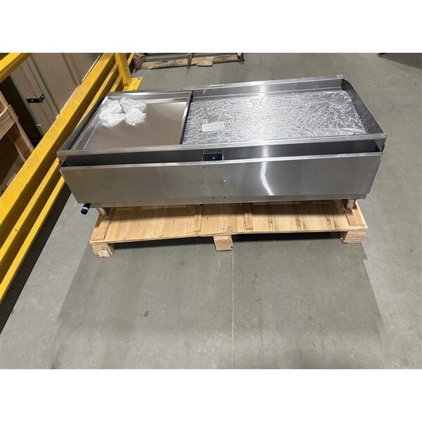 Scratch and Dent Cooking Performance Group GM-CPG-48-NL 48" Gas Countertop Griddle with Manual Controls - 120,000 BTU