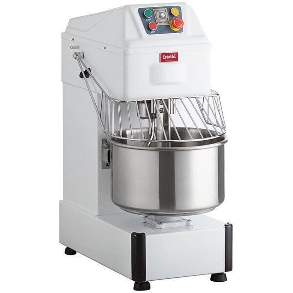 Scratch and Dent Estella SM20 20 Qt. / 28 lb. Two-Speed Spiral Dough Mixer - 120V, 2 HP