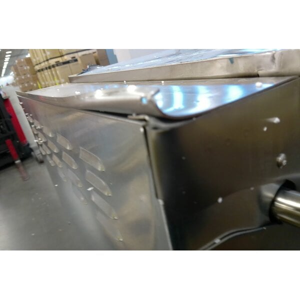 Scratch and Dent MainStreet Equipment HTDT Single Rack High-Temperature Door-Type Dish Machine with Booster Heater - 208-240V, 3 Phase